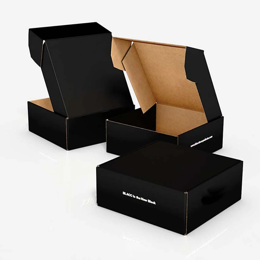 Black Mailer Boxes - Goto Packaging Australia